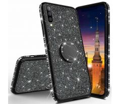 Púzdro DIAMOND RING CASE pre XIAOMI REDMI NOTE 8 - čierne