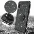 Púzdro DIAMOND RING CASE  pre XIAOMI REDMI NOTE 8 - čierne