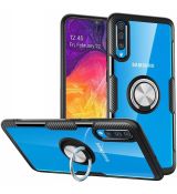 Púzdro CARBON RING CASE  pre SAMSUNG GALAXY A70 (A705F) - čierne
