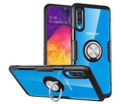 Púzdro CARBON RING CASE pre SAMSUNG GALAXY A70 (A705F) - čierne