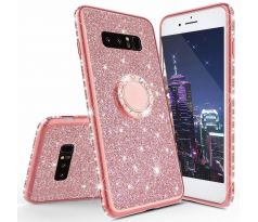 Púzdro DIAMOND RING CASE pre SAMSUNG GALAXY S10e (G970F) - ružové