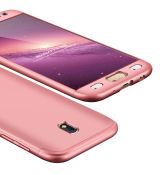 360°TPU Ochranný kryt pre SAMSUNG GALAXY J5 (J530F) 2017 - ružové