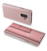 Knižkové púzdro CLEAR VIEW COVER pre HUAWEI Y5 (2019)/HONOR 8S - ružové