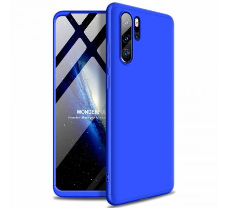 360°TPU Ochranný kryt pre HUAWEI P30 PRO  - modré