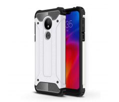 Púzdro ARMOR NEO CASE pre MOTOROLA MOTO G7 POWER - strieborné