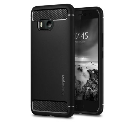 Púzdro SPIGEN RUGGED ARMOR™ pre HTC U11 - čierne