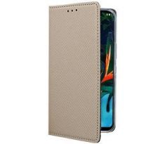 Púzdro knižkové SMART BOOK CASE pre LG G8s THINQ - zlaté