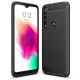 Púzdro CARBON CASE pre MOTOROLA MOTO G8 PLUS - čierne