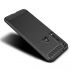 Púzdro CARBON CASE pre MOTOROLA MOTO G8 PLUS - čierne