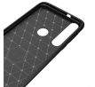 Púzdro CARBON CASE pre MOTOROLA MOTO G8 PLUS - čierne