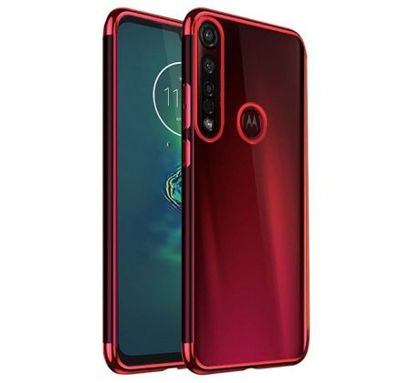 Púzdro ELEGANCE TPU CASE pre MOTOROLA MOTO G8 PLUS - červené