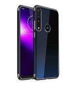 Púzdro ELEGANCE TPU CASE pre MOTOROLA ONE MACRO - čierne