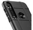 Púzdro (Zadný kryt) RUGGED SHIELD pre MOTOROLA MOTO G8 PLUS - čierne