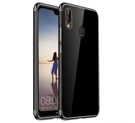 Púzdro ELEGANCE TPU CASE pre HUAWEI P20 LITE - čierne