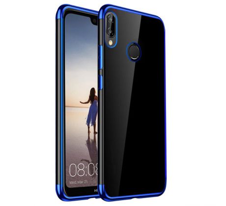 Púzdro ELEGANCE TPU CASE pre HUAWEI P20 LITE - modré