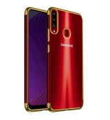 Púzdro ELEGANCE TPU CASE pre SAMSUNG GALAXY A20s (A207F) - zlaté