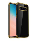 Púzdro ELEGANCE TPU CASE pre SAMSUNG GALAXY S10 (G973F) - zlaté