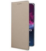Púzdro knižkové SMART BOOK CASE pre MOTOROLA ONE ACTION - zlaté