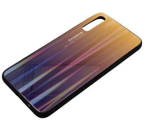 Púzdro RAINBOW GLASS CASE pre XIAOMI REDMI 8 - fialové