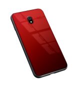 Púzdro GRADIENT GLASS CASE pre XIAOMI REDMI 8A - červené