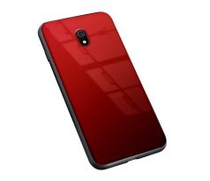 Púzdro GRADIENT GLASS CASE pre XIAOMI REDMI 8A - červené