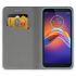 Púzdro knižkové SMART BOOK CASE pre MOTOROLA MOTO E6 PLAY - modré