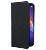 Púzdro knižkové SMART BOOK CASE pre MOTOROLA MOTO E6 PLAY - čierne