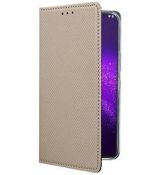 Púzdro knižkové SMART BOOK CASE pre MOTOROLA MOTO G8 PLAY/ONE MACRO - zlaté