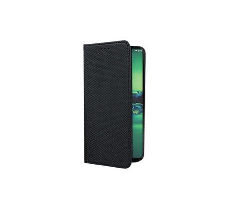 Púzdro knižkové SMART BOOK CASE pre MOTOROLA MOTO G8 PLUS - čierne