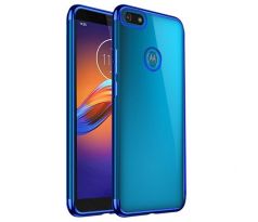 Púzdro ELEGANCE TPU CASE pre MOTOROLA MOTO E6 PLAY - modré