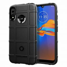 Púzdro (Zadný kryt) RUGGED SHIELD pre MOTOROLA MOTO E6 PLAY - čierne
