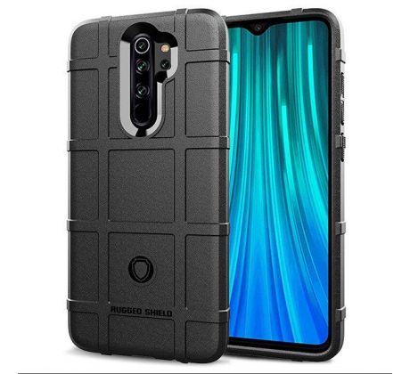 Púzdro (Zadný kryt) RUGGED SHIELD pre XIAOMI REDMI NOTE 8 PRO - čierne