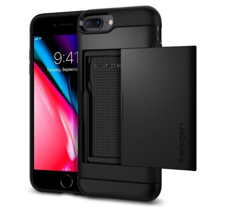 Púzdro SPIGEN SLIM ARMOR CS™  pre APPLE IPHONE 7/8 PLUS - čierne