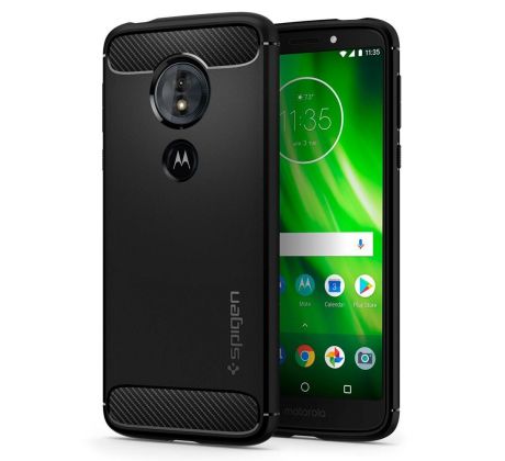 Púzdro SPIGEN RUGGED ARMOR™ pre LENOVO MOTO E5/G6 PLAY - čierne