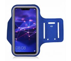 Športové púzdro na rameno pre Smartfóny veľkosti 5,5" - modré