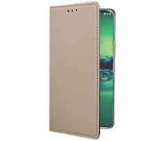 Púzdro knižkové SMART BOOK CASE pre MOTOROLA MOTO G8 PLUS - zlaté