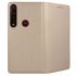 Púzdro knižkové SMART BOOK CASE pre MOTOROLA MOTO G8 PLUS - zlaté