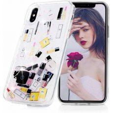 Púzdro SILIKÓNOVÉ  LIQUID MAKE Up GLITTER pre XIAOMI REDMI NOTE 8 PRO