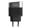 Sieťová nabíjačka HOCO SPEEDMASTER C40A 2,4A 5V 2xUSB - čierna