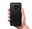 Púzdro SPIGEN RUGGED ARMOR™ pre LG V50 THINQ - čierne