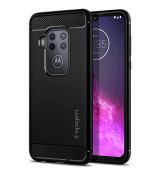 Púzdro SPIGEN RUGGED ARMOR™ pre MOTOROLA ONE ZOOM - čierne