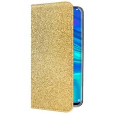 Púzdro knižkové SHINING BOOK CASE pre HUAWEI P SMART (2019)/HONOR 10 LITE - zlaté