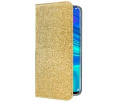 Púzdro knižkové SHINING BOOK CASE pre HUAWEI P SMART (2019)/HONOR 10 LITE - zlaté