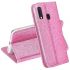 Púzdro knižkové SHINING BOOK CASE pre SAMSUNG GALAXY A20e (A202F) - ružové