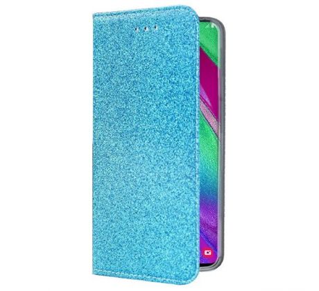 Púzdro knižkové SHINING BOOK CASE pre SAMSUNG GALAXY A40 (A405F) - modré