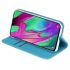 Púzdro knižkové SHINING BOOK CASE pre SAMSUNG GALAXY A40 (A405F) - modré