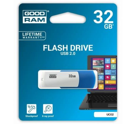 USB KLÚČ GOODRAM 32GB USB 2.0 - čierny