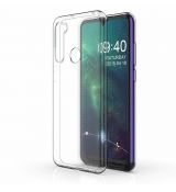 Púzdro SILIKÓNOVÉ BACK GEL MATT pre XIAOMI REDMI NOTE 8T - transparentné