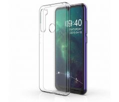 Púzdro SILIKÓNOVÉ BACK GEL MATT pre XIAOMI REDMI NOTE 8T - transparentné