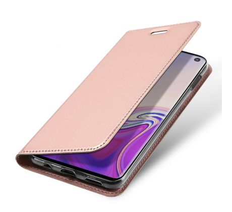 Púzdro knižkové DUX DUCIS PRO SKIN SERIES pre SAMSUNG GALAXY S10 LITE (G970F) - ružové